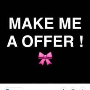 Reasonable offers won’t be denied,Countered always